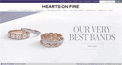 Desktop Screenshot of heartsonfire.com